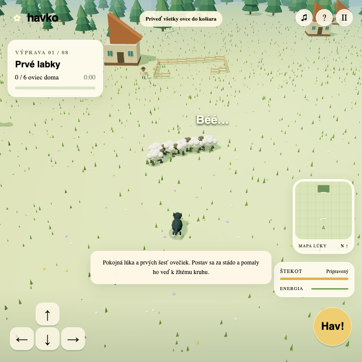 Gameplay screenshot of the BAA game generated by GPT-6 Astra